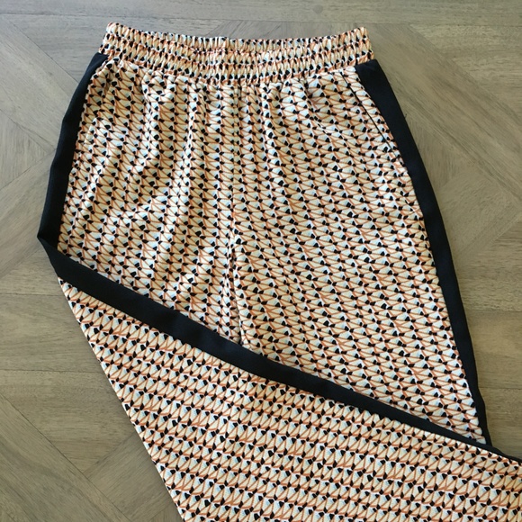 BCBGMaxazria Tuxedo Stripe Jogger Pants - Picture 2 of 6